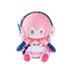 Vocaloid Miku Luka Rin Moeyu Miku Merch Synthwave Wings Series Cute Sitting Plush Doll
